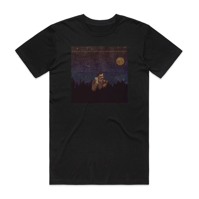 Gregory Alan Isakov This Empty Northern Hemisphere Album Cover T-Shirt Black