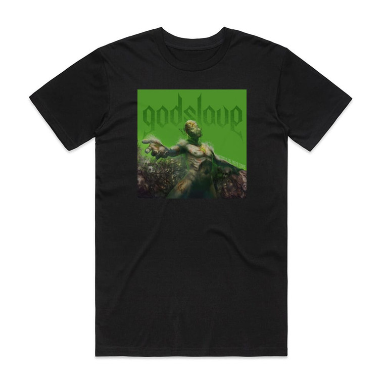 Godslave Welcome To The Green Zone Album Cover T-Shirt Black