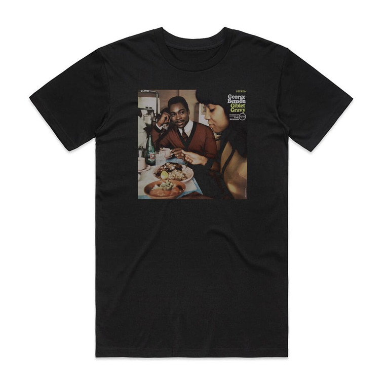 George Benson Giblet Gravy Album Cover T-Shirt Black