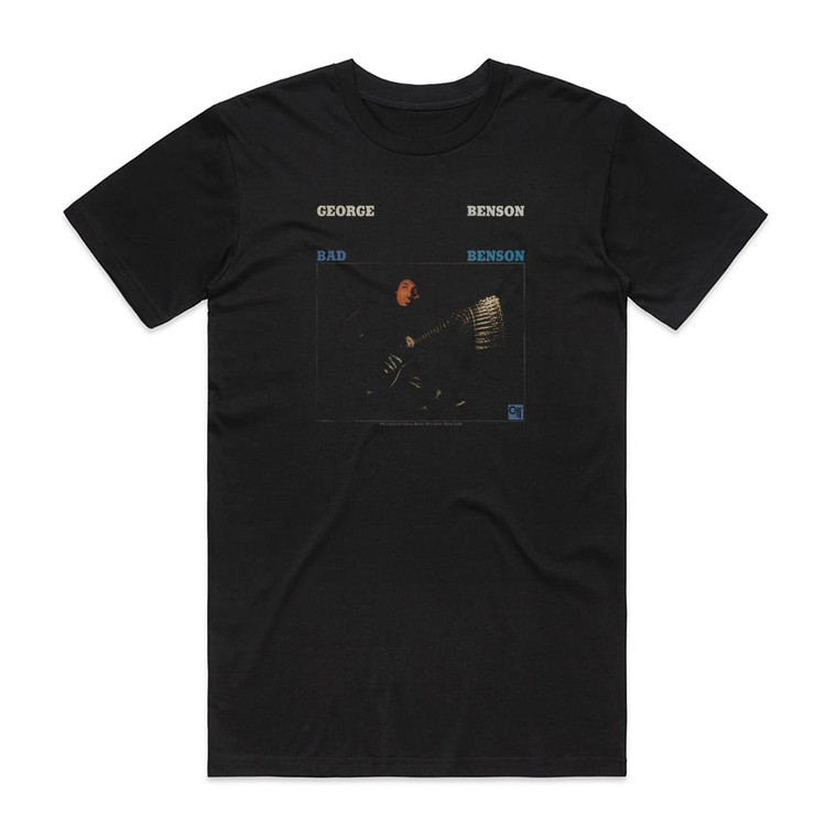 George Benson Bad Benson Album Cover T-Shirt Black