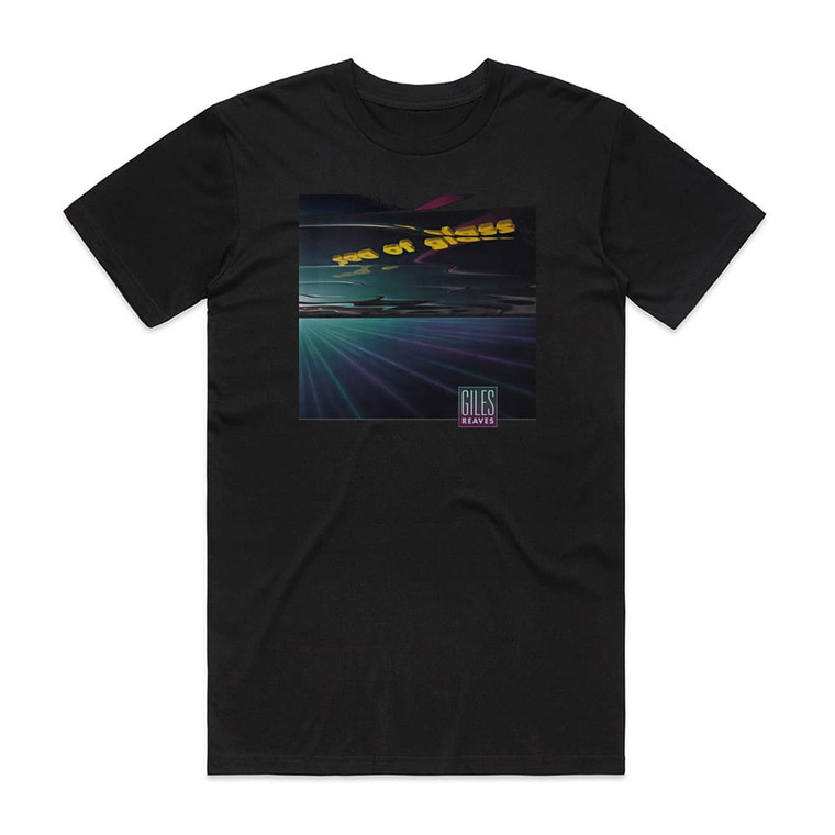Giles Reaves Sea Of Glass Album Cover T-Shirt Black