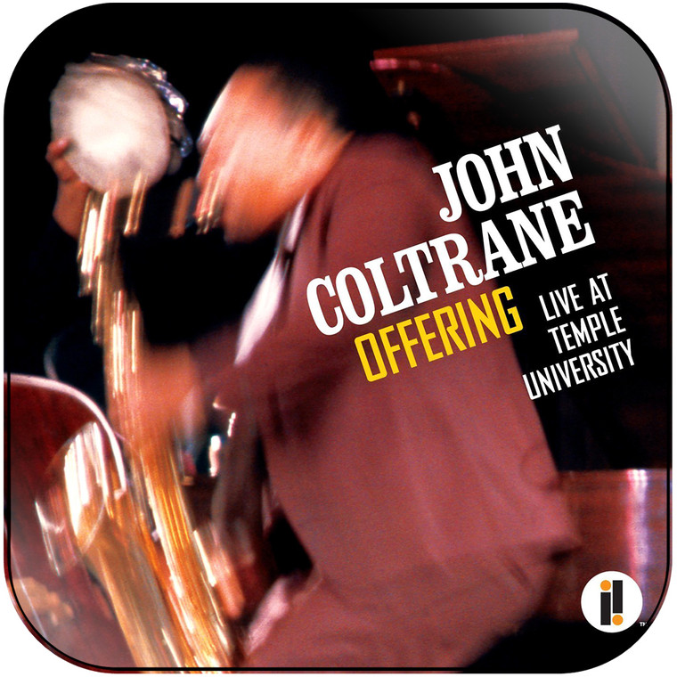 John Coltrane Offering Live At Temple University Album Cover Sticker Album Cover Sticker