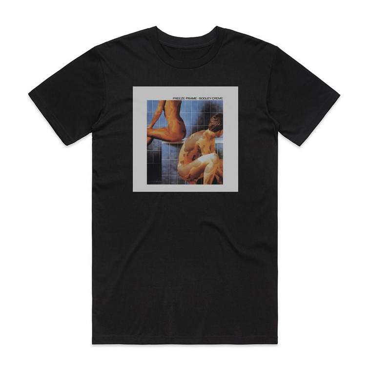Godley and Creme Freeze Frame Album Cover T-Shirt Black