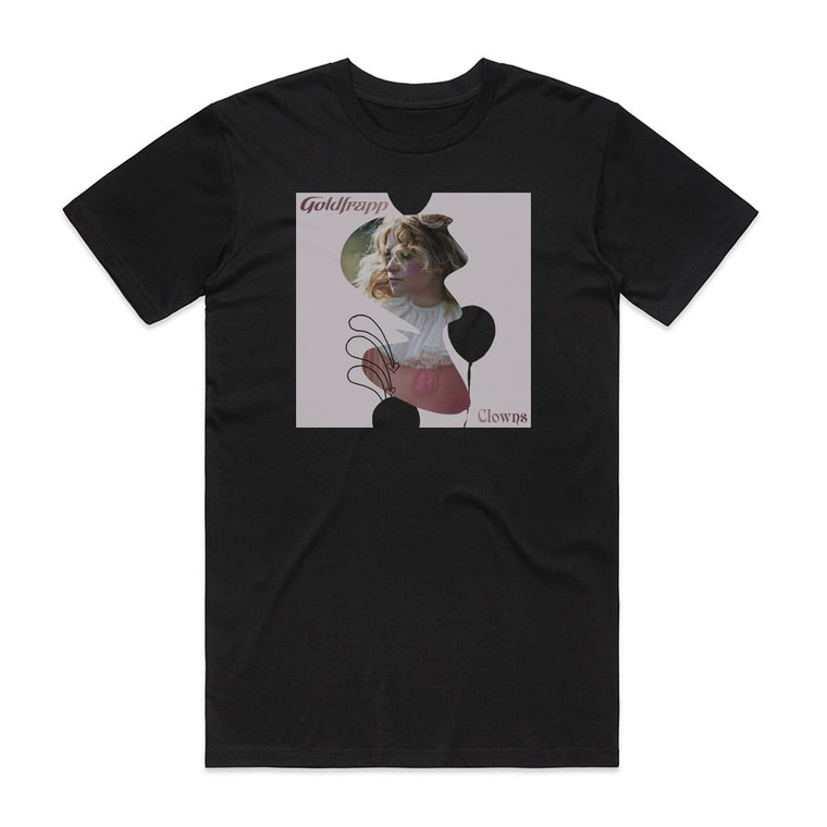 Goldfrapp Clowns Album Cover T-Shirt Black