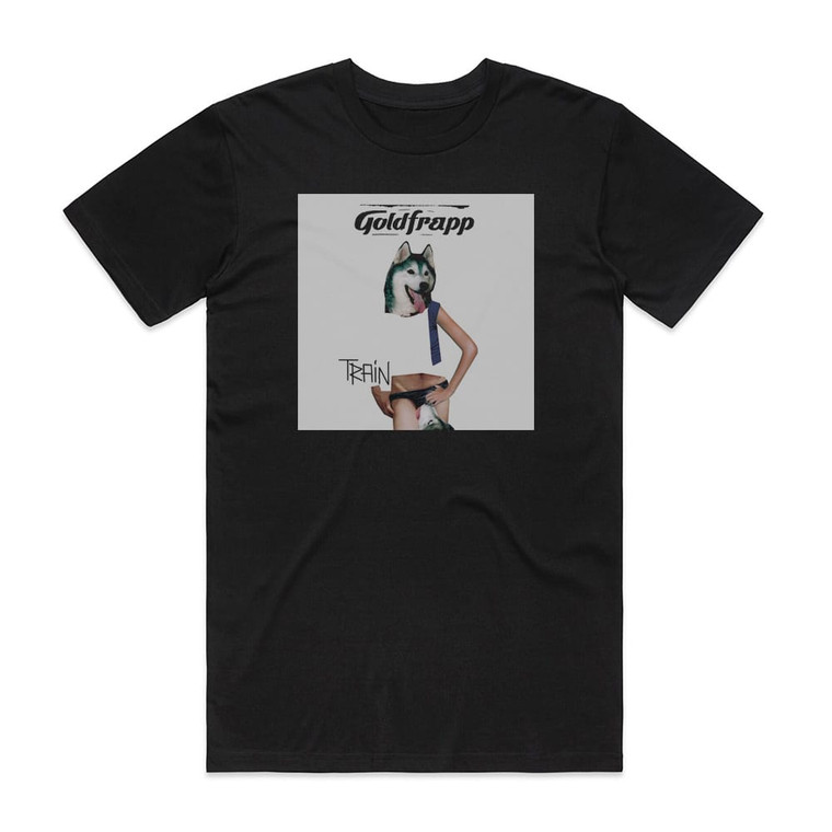Goldfrapp Train Album Cover T-Shirt Black