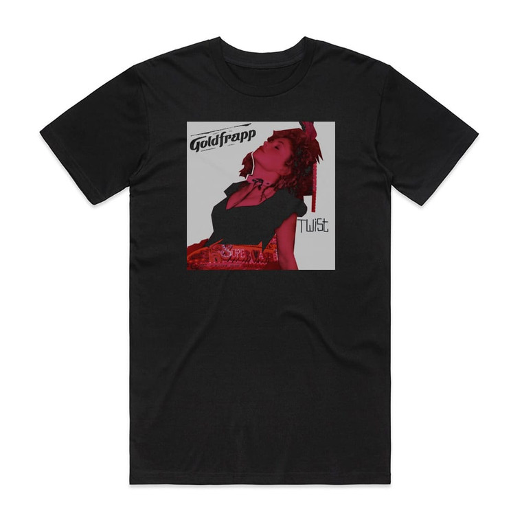 Goldfrapp Twist Album Cover T-Shirt Black