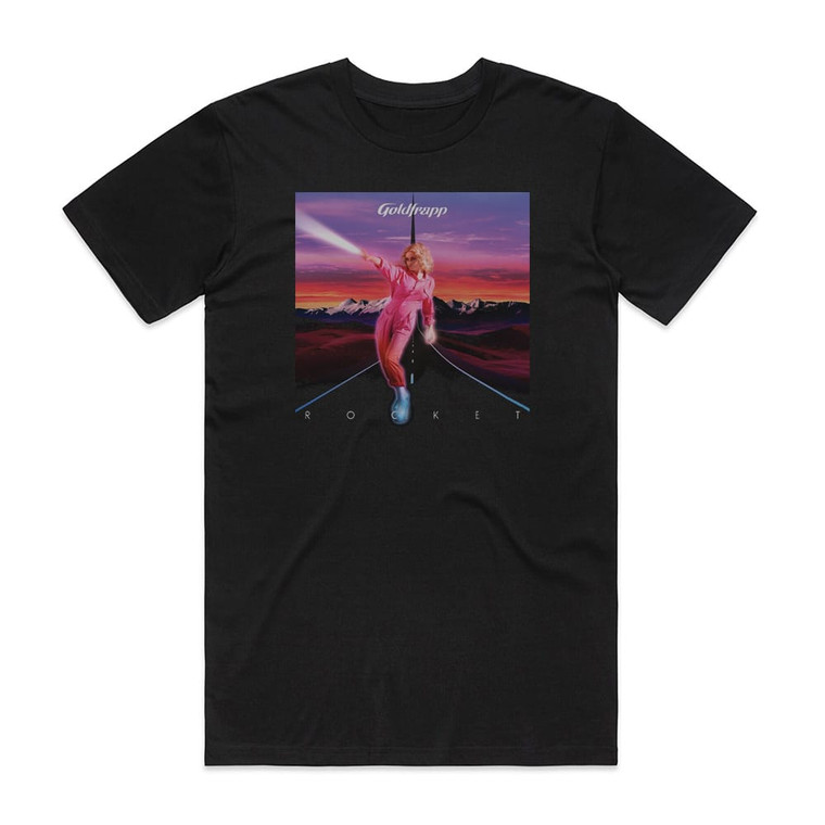 Goldfrapp Rocket Album Cover T-Shirt Black