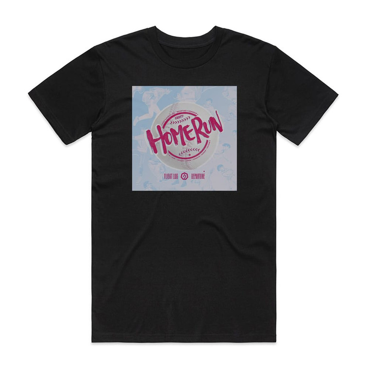 GOT7 Home Run Album Cover T-Shirt Black
