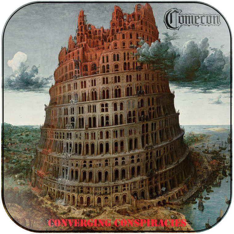 Comecon Converging Conspiracies Album Cover Sticker Album Cover Sticker