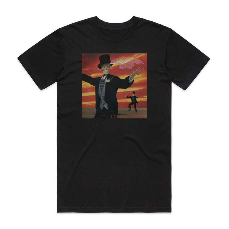 Gamma Ray Sigh No More Album Cover T-Shirt Black
