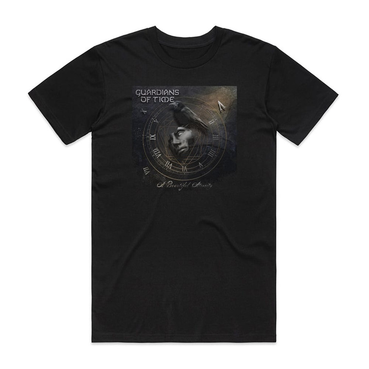 Guardians of Time A Beautiful Atrocity Album Cover T-Shirt Black