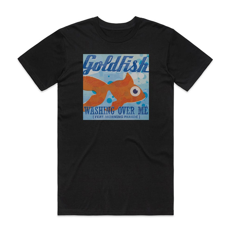 Goldfish Washing Over Me Album Cover T-Shirt Black