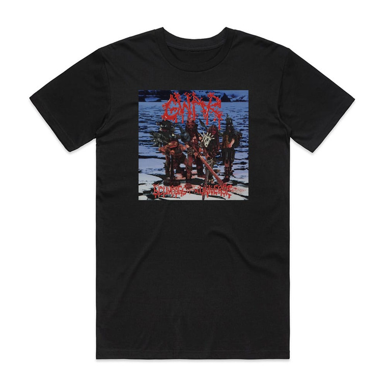 GWAR Scumdogs Of The Universe Album Cover T-Shirt Black