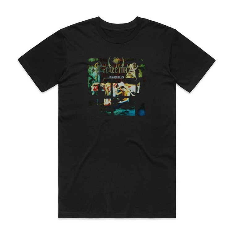 Gehenna Adimiron Black Album Cover T-Shirt Black