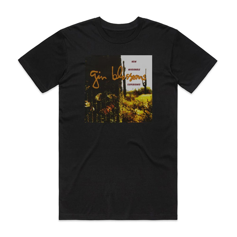 Gin Blossoms New Miserable Experience 1 Album Cover T-Shirt Black