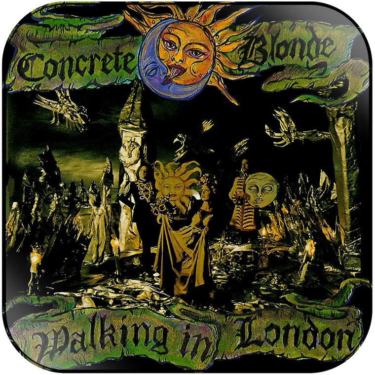 Concrete Blonde Walking In London Album Cover Sticker Album Cover Sticker