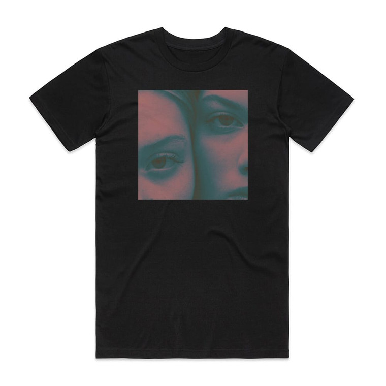 Giant Rooks Wild Stare Album Cover T-Shirt Black