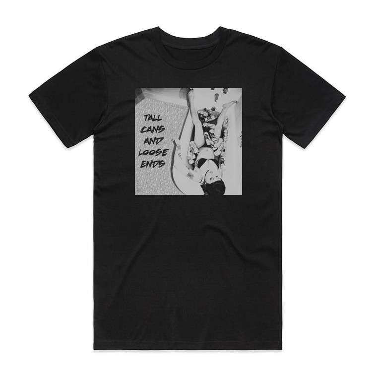 Get Dead Tall Cans And Loose Ends Album Cover T-Shirt Black