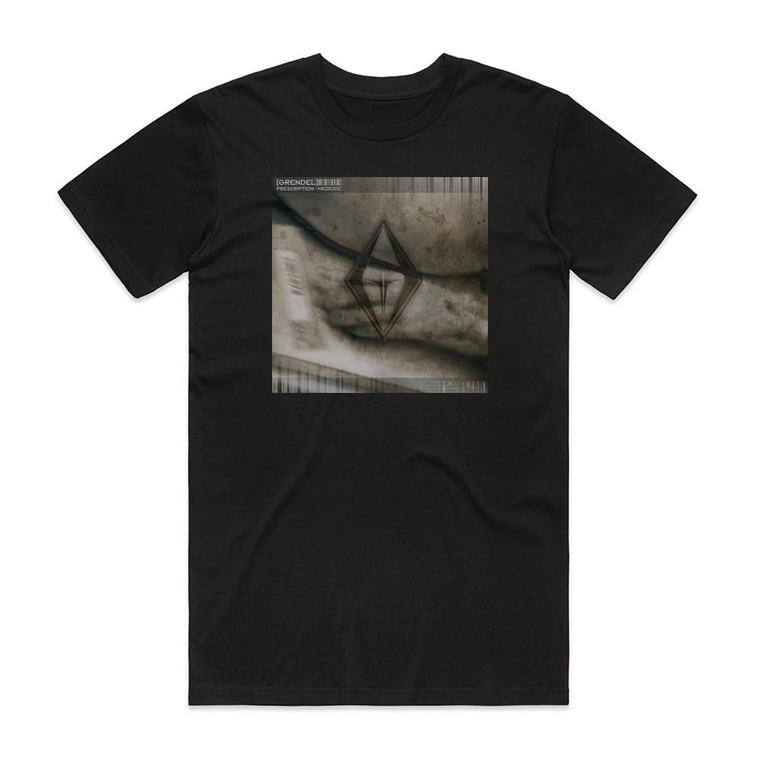 Grendel Prescription Medicide Album Cover T-Shirt Black