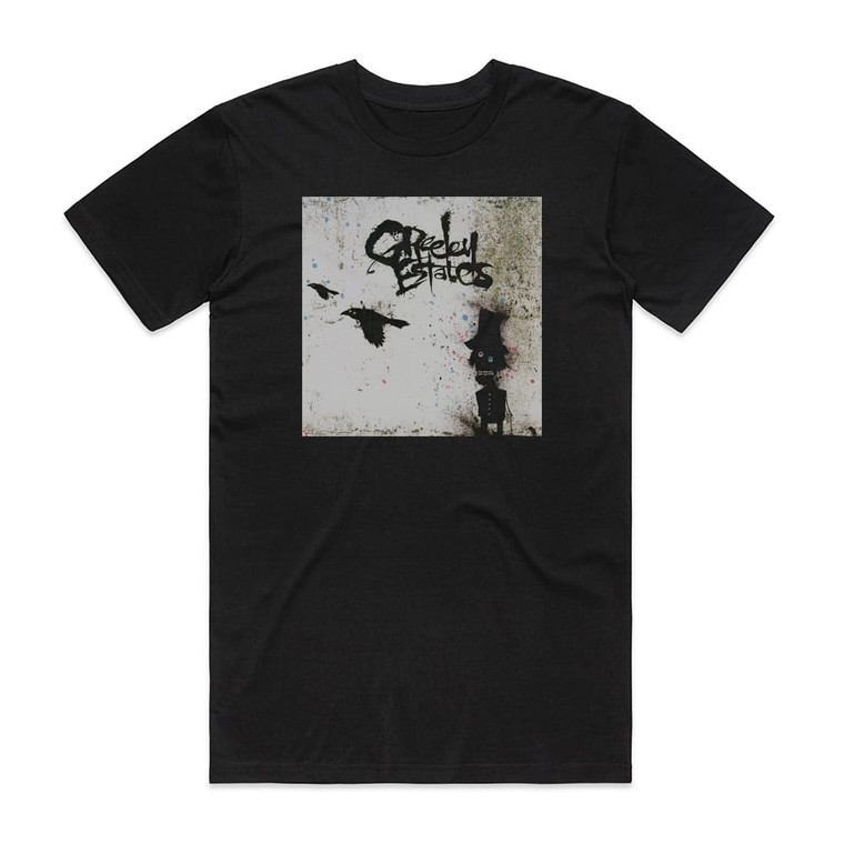 Greeley Estates Go West Young Man Let The Evil Go East Album Cover T-Shirt Black