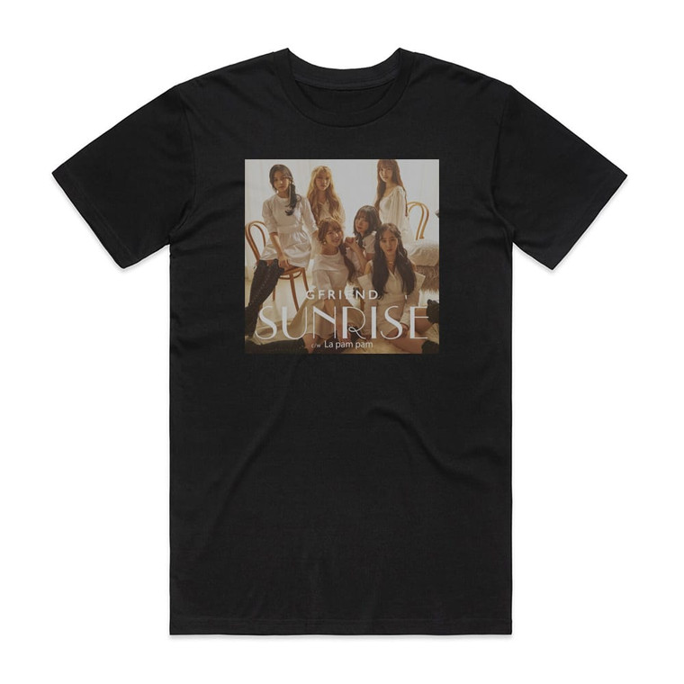 GFRIEND Sunrise 2 Album Cover T-Shirt Black