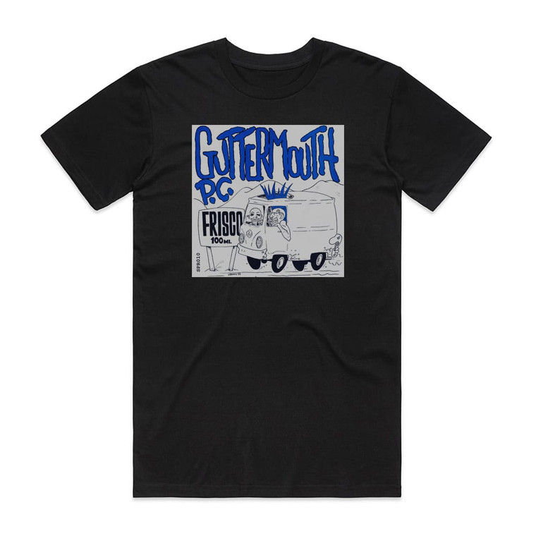 Guttermouth Pc Album Cover T-Shirt Black