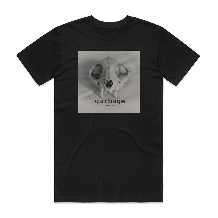 Garbage Control Album Cover T-Shirt Black