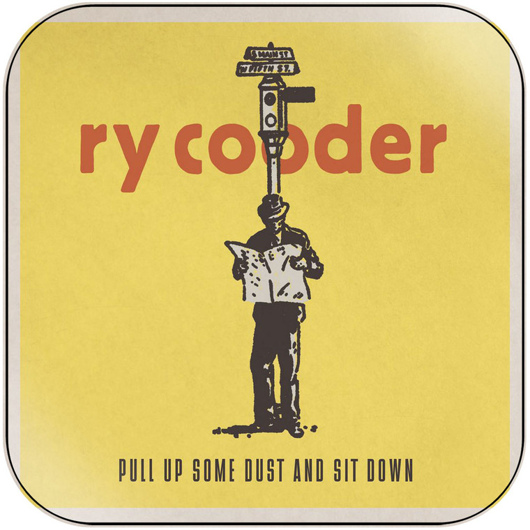 Ry Cooder Pull Up Some Dust And Sit Down Album Cover Sticker Album Cover Sticker