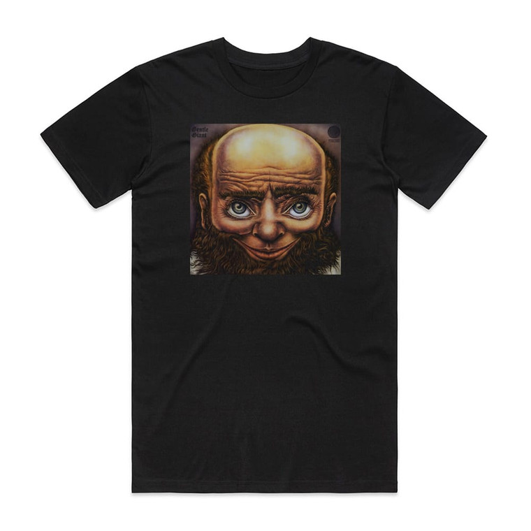 Gentle Giant Gentle Giant 1 Album Cover T-Shirt Black