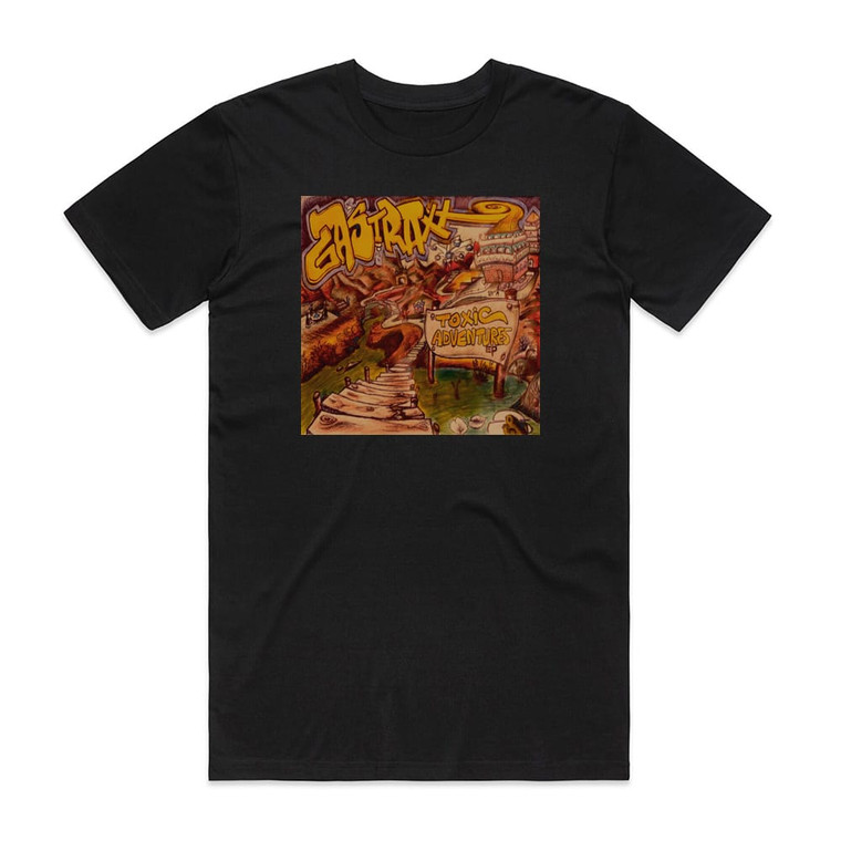 GastraxX Toxic Adventures Album Cover T-Shirt Black