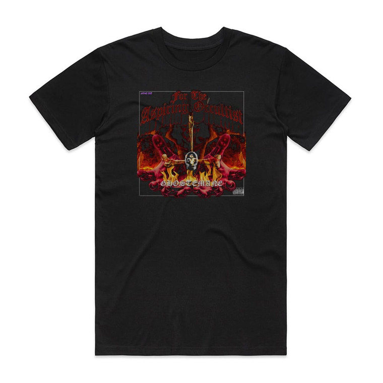 GHOSTEMANE For The Aspiring Occultist 1 Album Cover T-Shirt Black