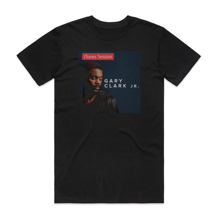 Gary Clark Jr Itunes Session 1 Album Cover T-Shirt Black