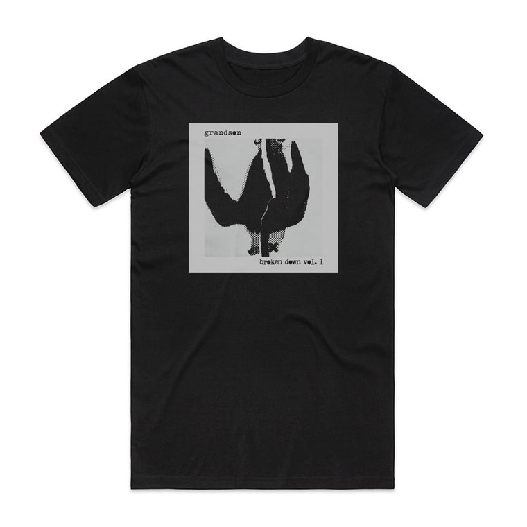 grandson Broken Down Vol 1 Album Cover T-Shirt Black