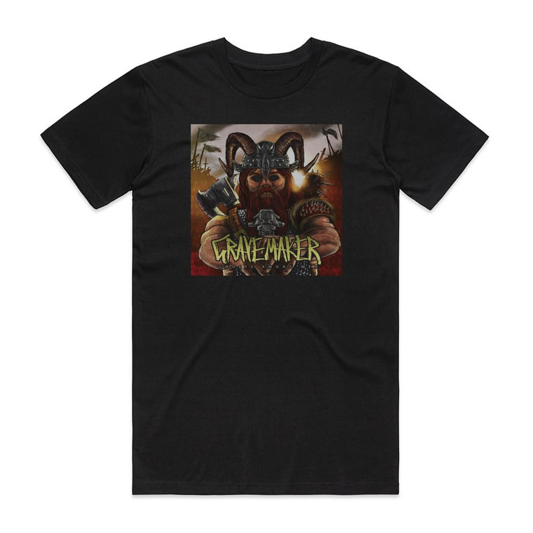 Grave Maker Ghosts Among Men Album Cover T-Shirt Black