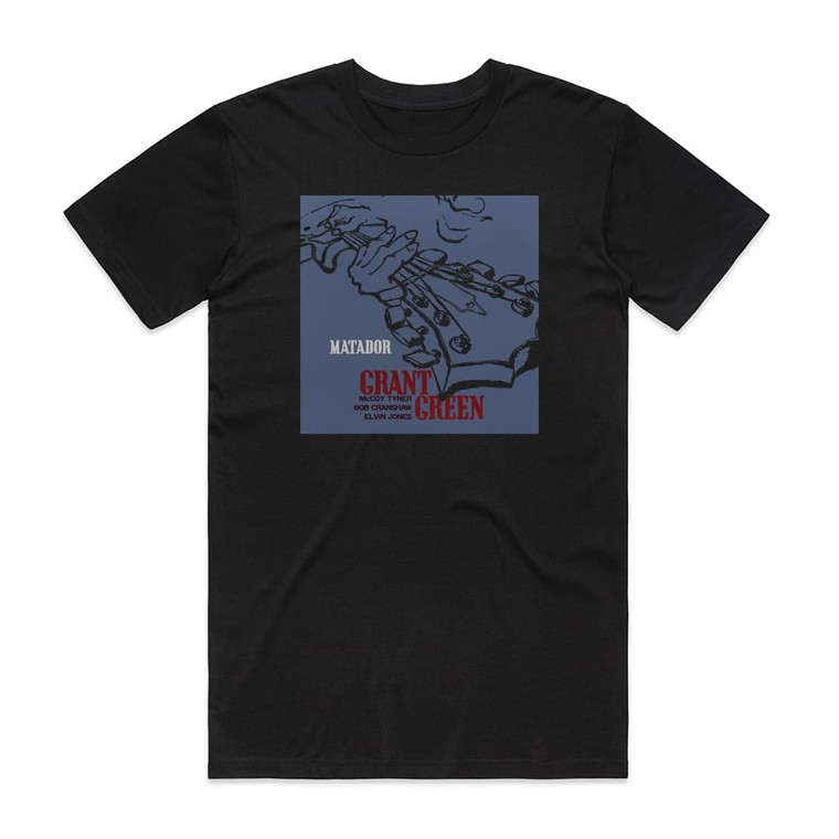 Grant Green Matador 1 Album Cover T-Shirt Black