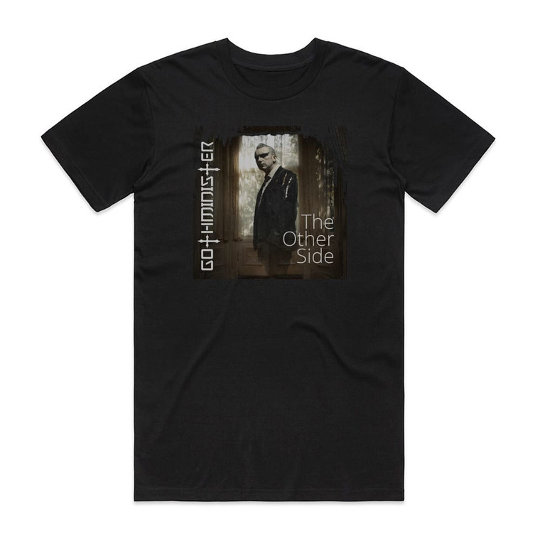 Gothminister The Other Side Album Cover T-Shirt Black