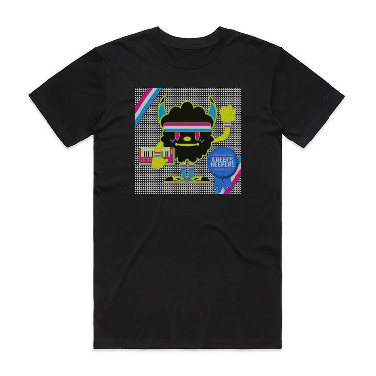 Greenskeepers Live Like You Wanna Live Album Cover T-Shirt Black