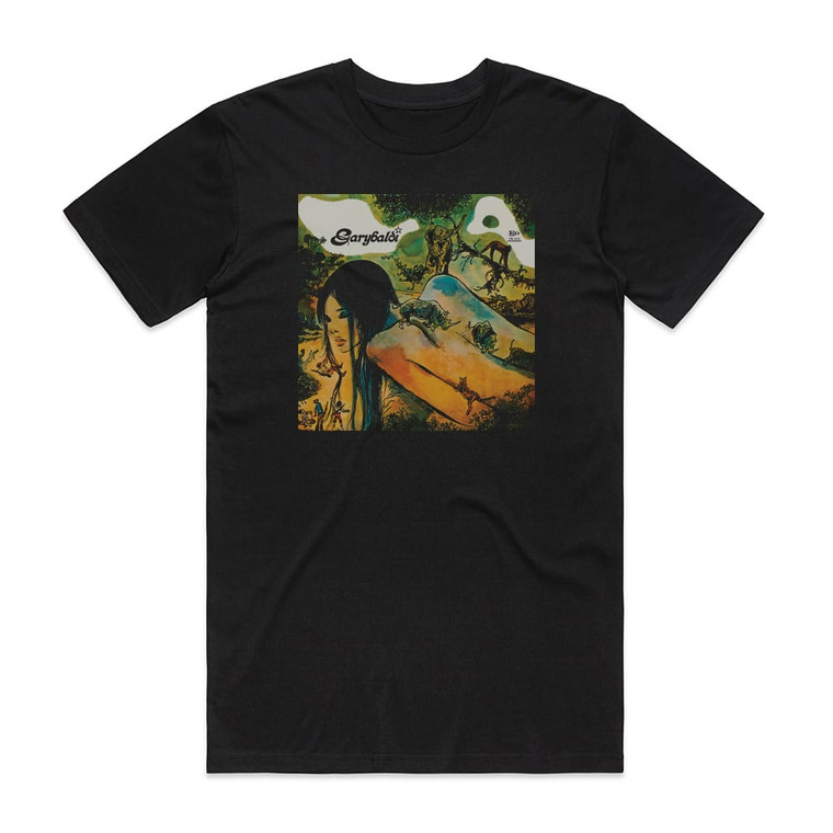 Garybaldi Nuda Album Cover T-Shirt Black