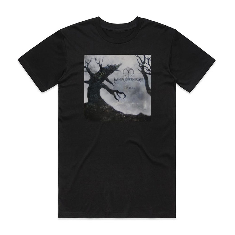 Genus Ordinis Dei The Middle Album Cover T-Shirt Black