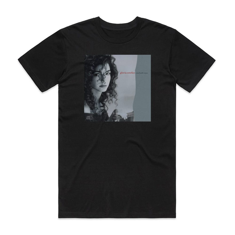 Gloria Estefan Cuts Both Ways Album Cover T-Shirt Black