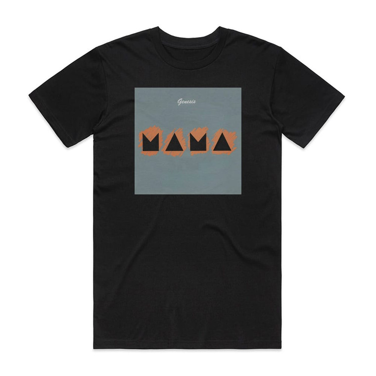 Genesis Mama Album Cover T-Shirt Black