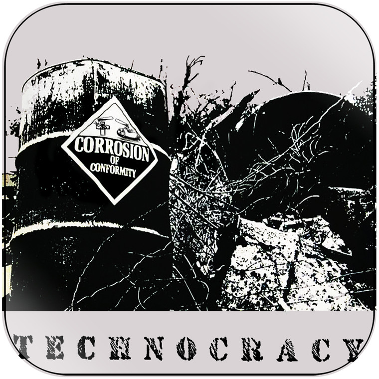 Corrosion of Conformity Technocracy-1 Album Cover Sticker Album Cover Sticker
