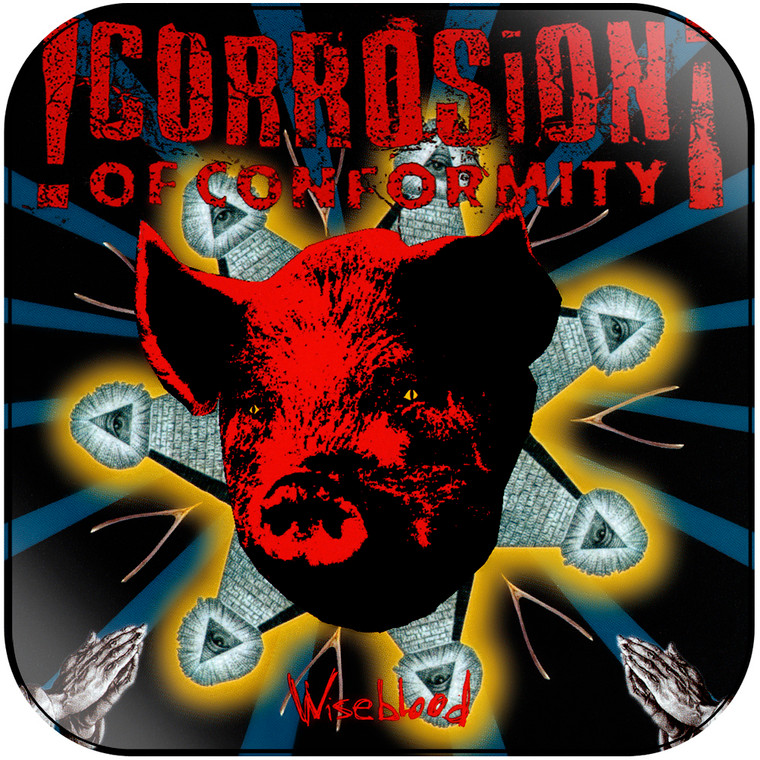 Corrosion of Conformity Wiseblood Album Cover Sticker Album Cover Sticker