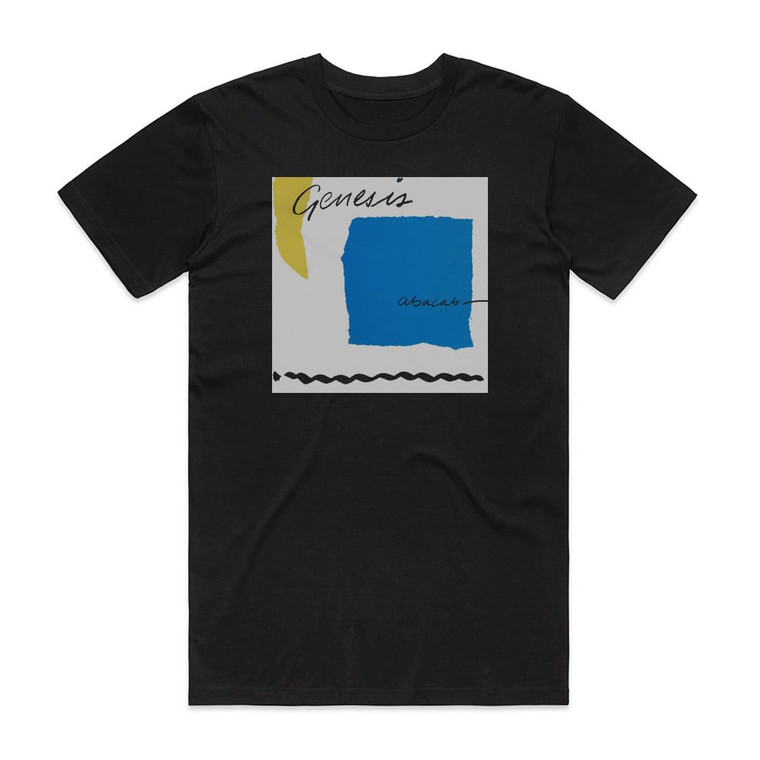 Genesis Abacab 2 Album Cover T-Shirt Black