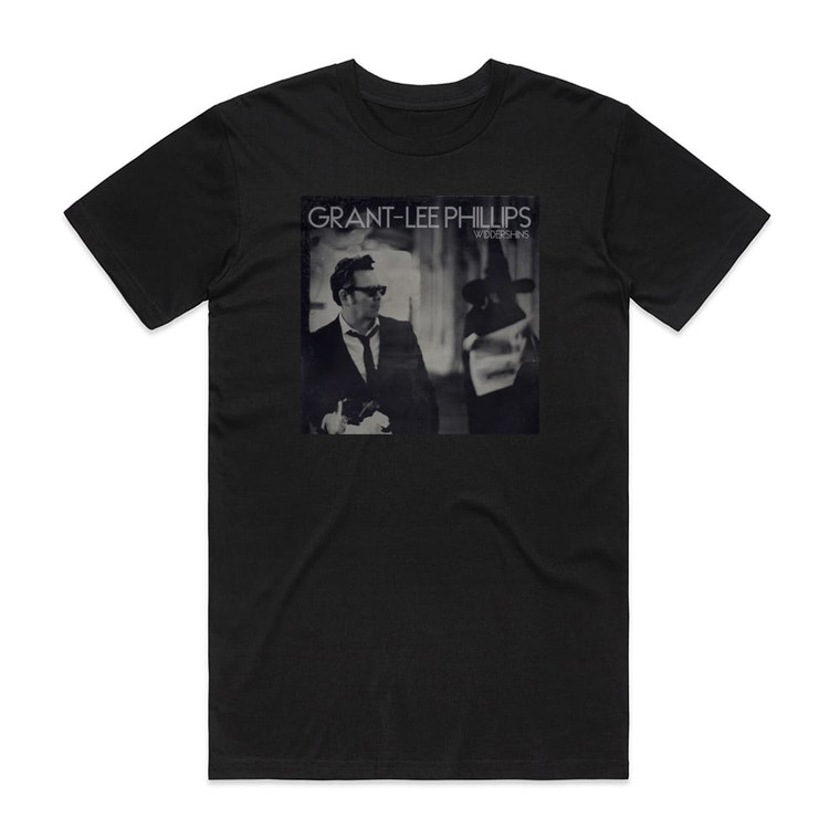 Grant-Lee Phillip Widdershins Album Cover T-Shirt Black