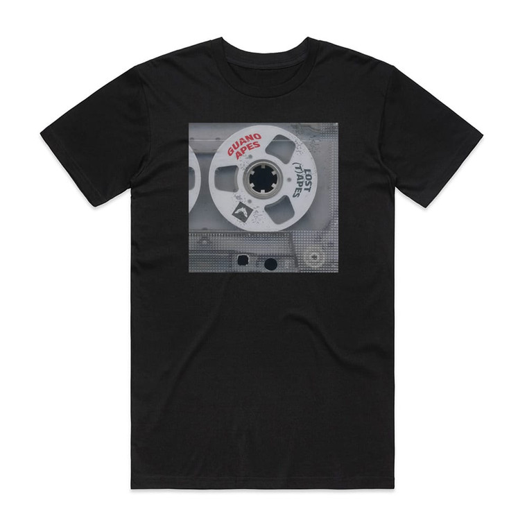 Guano Apes Lost Tapes Album Cover T-Shirt Black