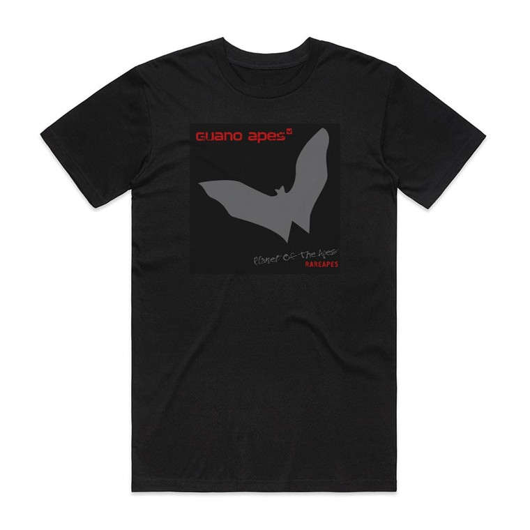 Guano Apes Planet Of The Apes Best Of Guano Apes 1 Album Cover T-Shirt Black