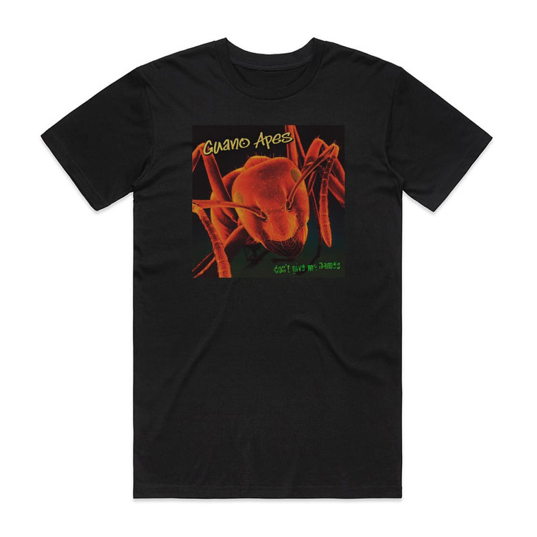 Guano Apes Dont Give Me Names Album Cover T-Shirt Black