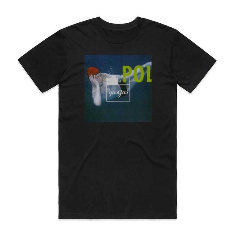 GusGus Polydistortion Album Cover T-Shirt Black