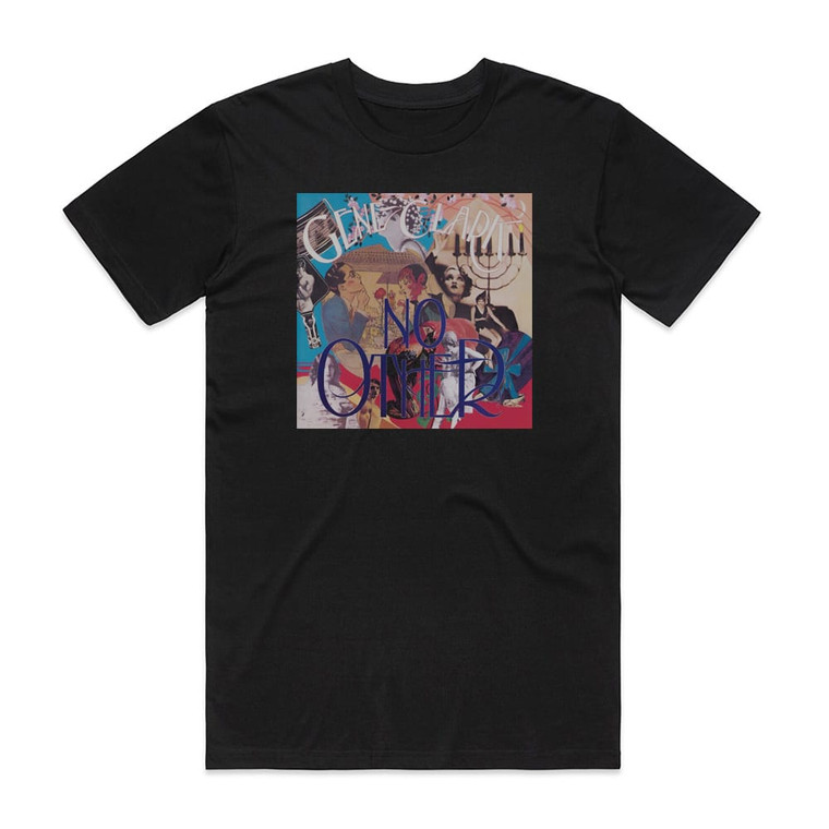 Gene Clark No Other Album Cover T-Shirt Black